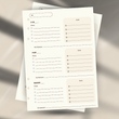 Recharge Page Hebdomadaire
