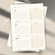 Recharge Page Hebdomadaire
