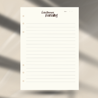 Recharge Journaling