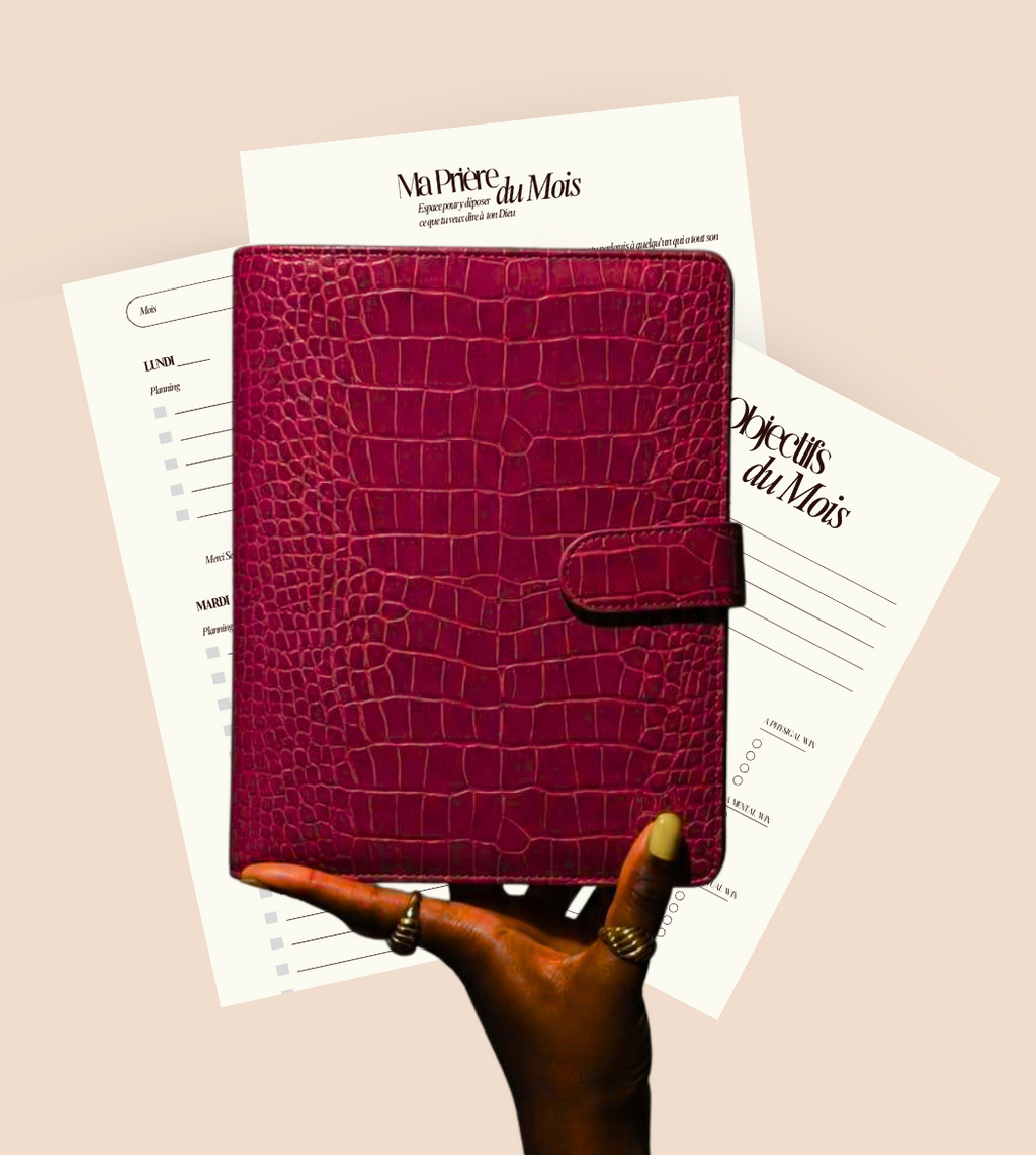 HAVAYA · Agenda Chrétien Premium · Organisateur rechargeable