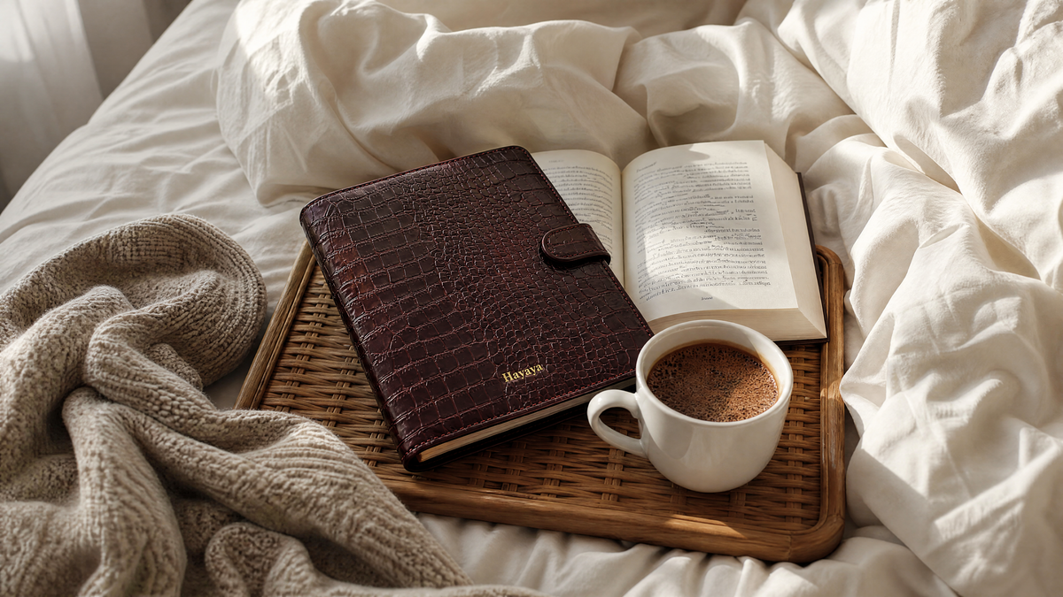 HAVAYA · Agenda Chrétien Premium · Organisateur rechargeable